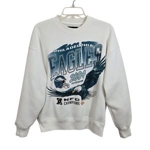 Abercrombie & Fitch Philadelphia Eagles Sweatshirt Football Retro Men's XS